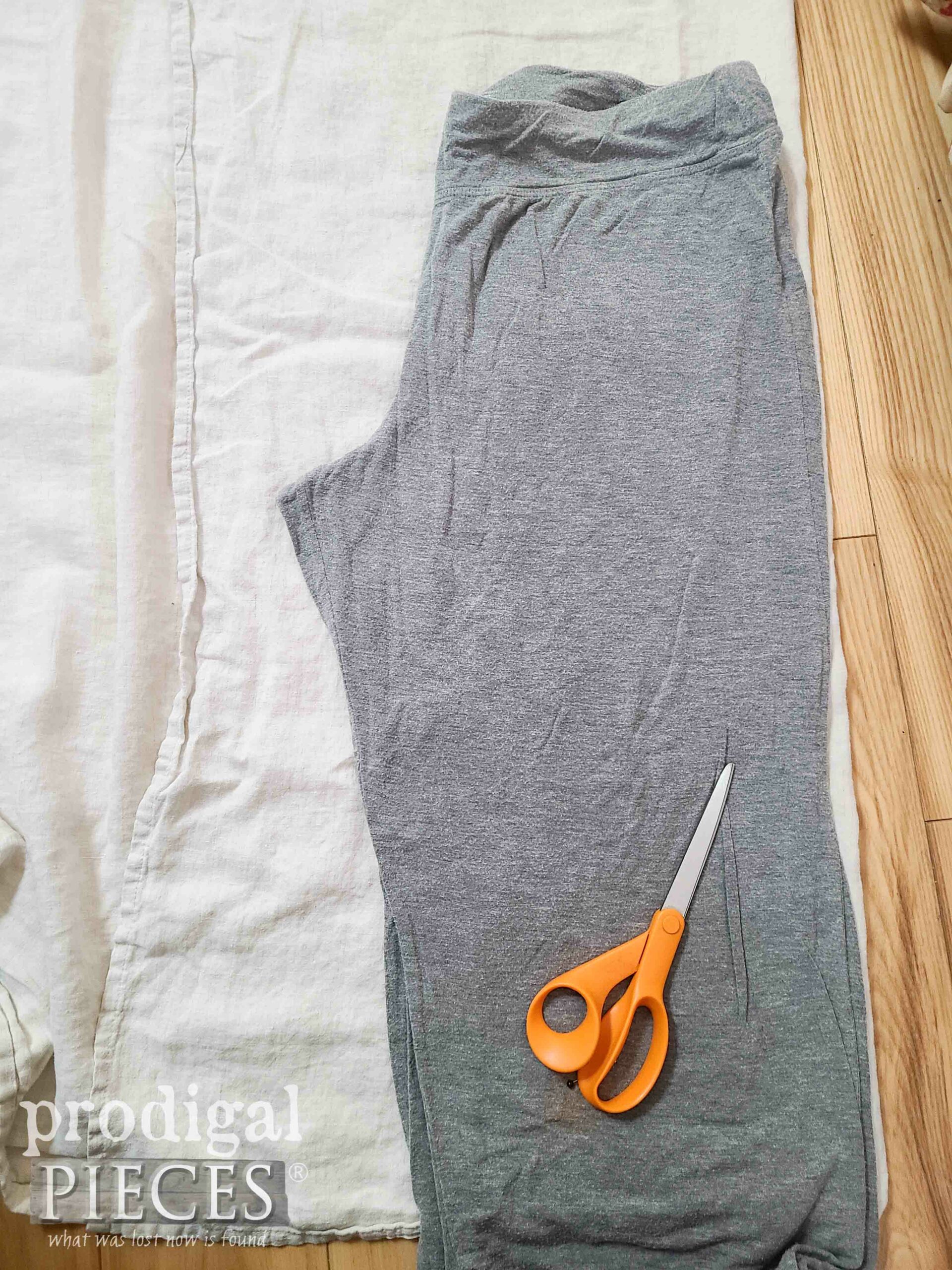 Making Linen Bloomers from Bed Sheet | prodigalpieces.com #prodigalpieces