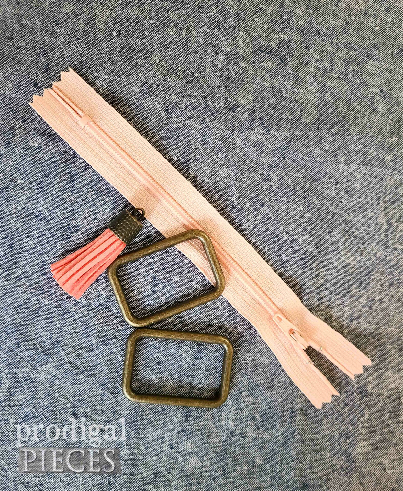 Notions for DIY Boho Bag | prodigalpieces.com #prodigalpieces