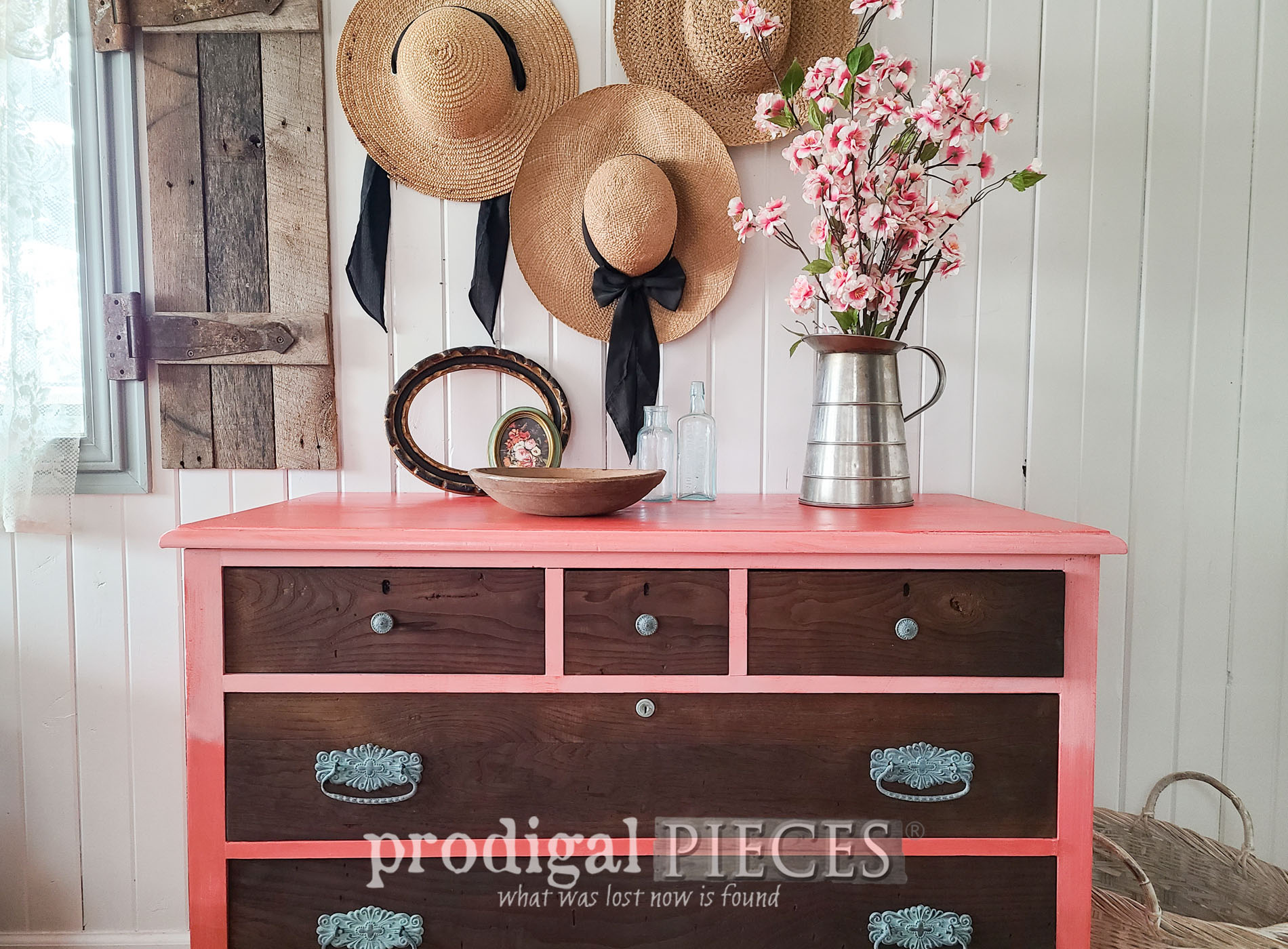 Featured Damaged Antique Dresser Revival with Boho Flair by Larissa of Prodigal Pieces | prodigalpieces.com #prodigalpieces #furniture #diy #boho #thrifted