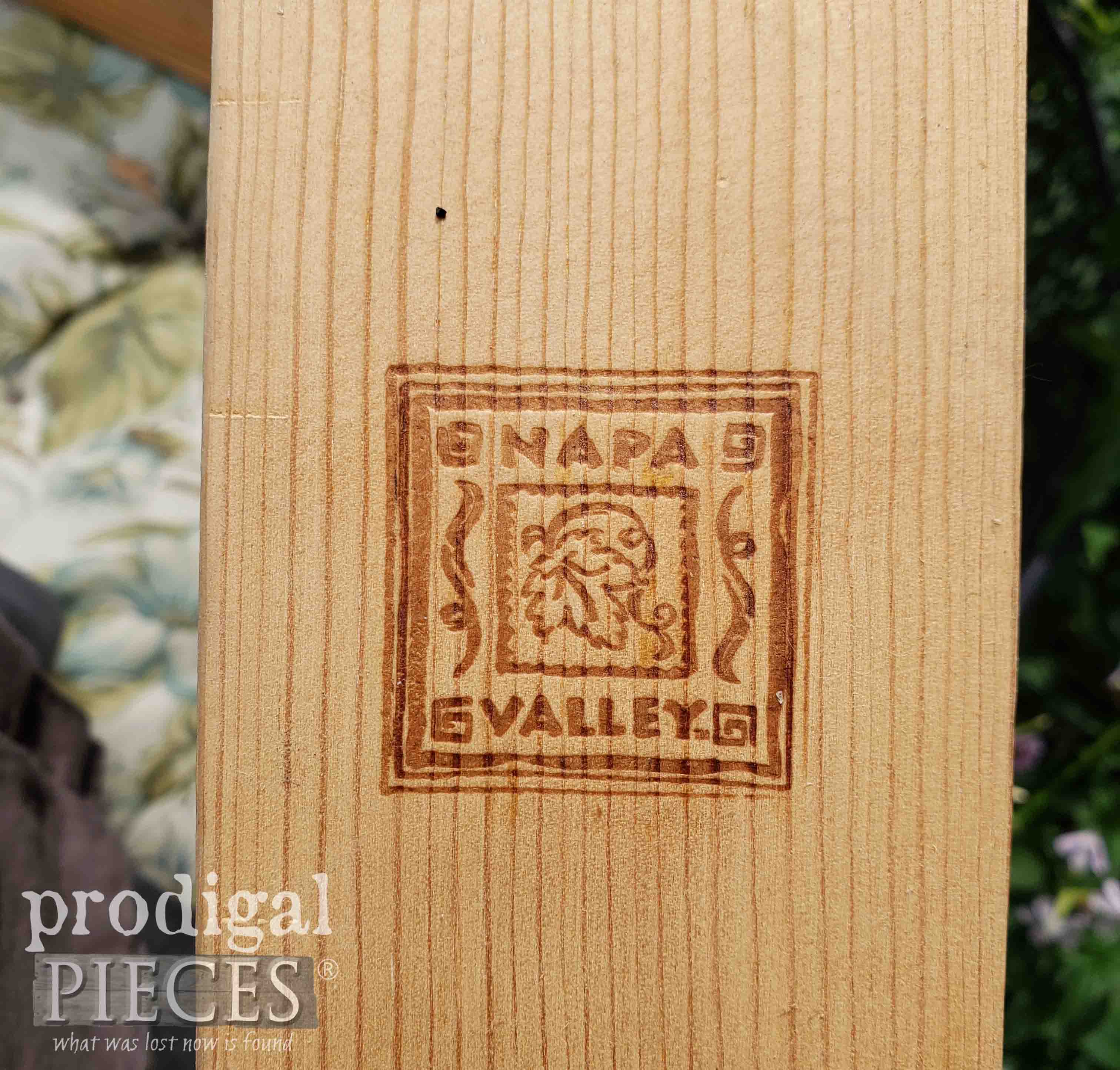 Napa Valley Cassette Holder Stamp | prodigalpieces.com #prodigalpieces