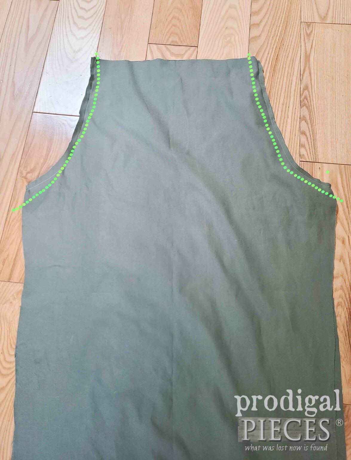 DIY Cargo Pants Refashioned Curtains - Prodigal Pieces