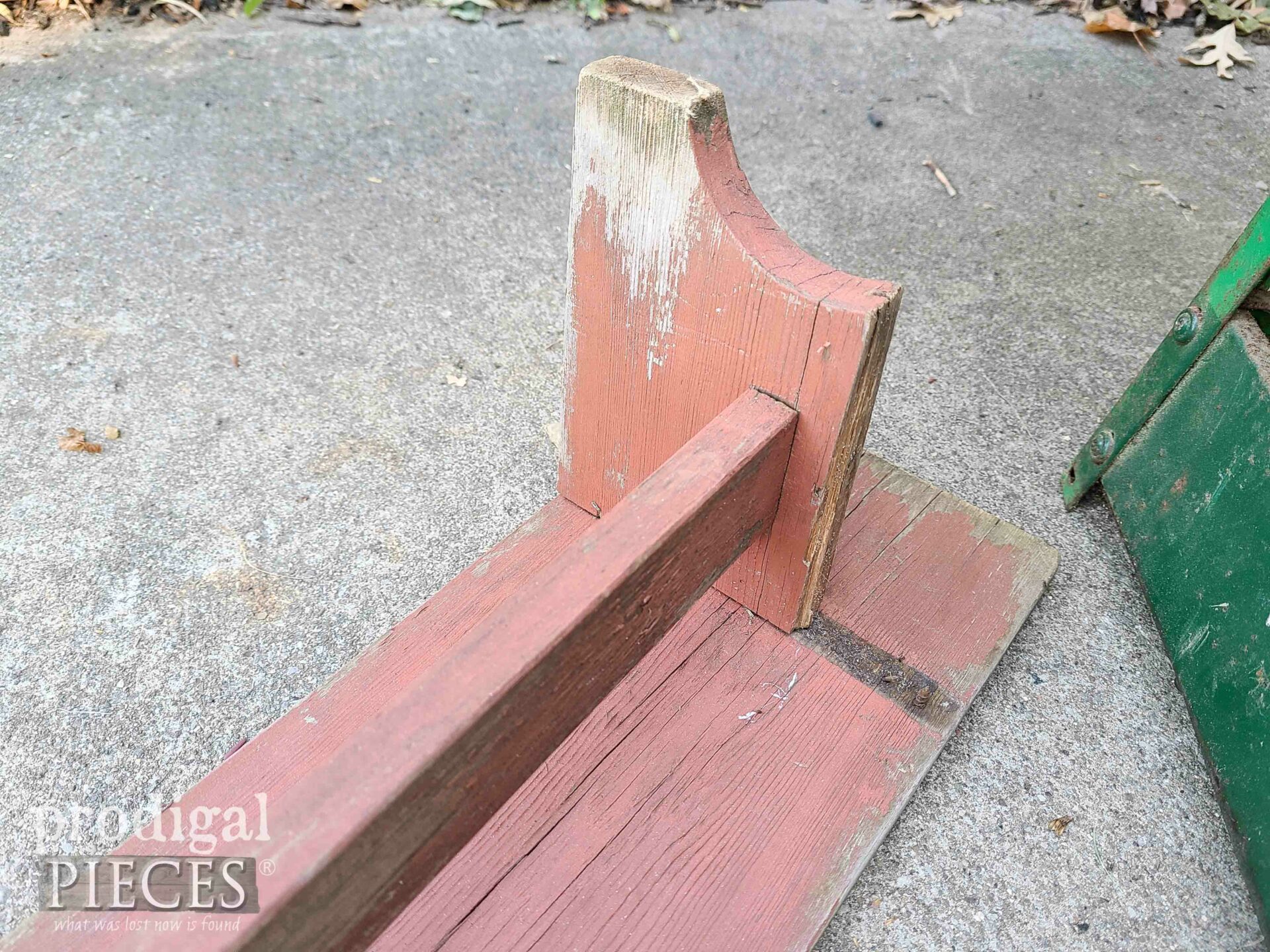 Broken Wood Stool | prodigalpieces.com #prodigalpieces