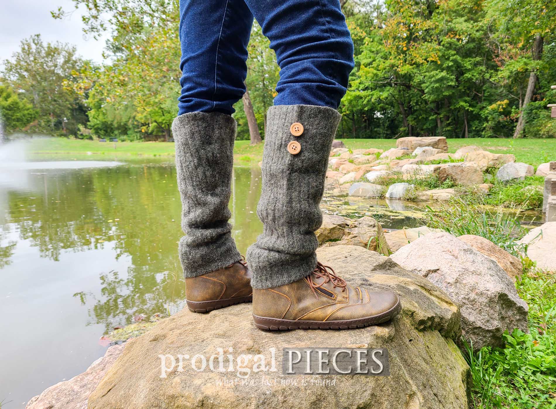Featured Refashioned Leg Warmers Tutorial by Larissa of Prodigal Pieces | prodigalpieces.com #prodigalpieces