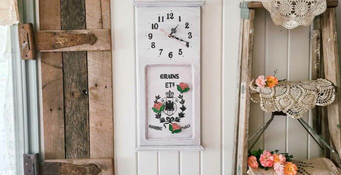 Thrifted Clock Makeover