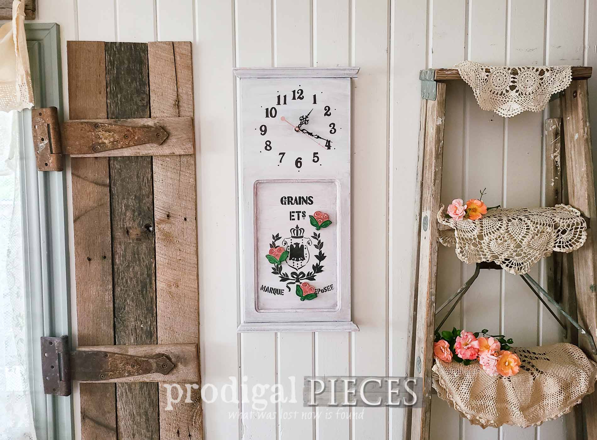 Featured Thrifted Clock Makeover by Larissa of Prodigal Pieces | prodigalpieces.com #prodigalpieces