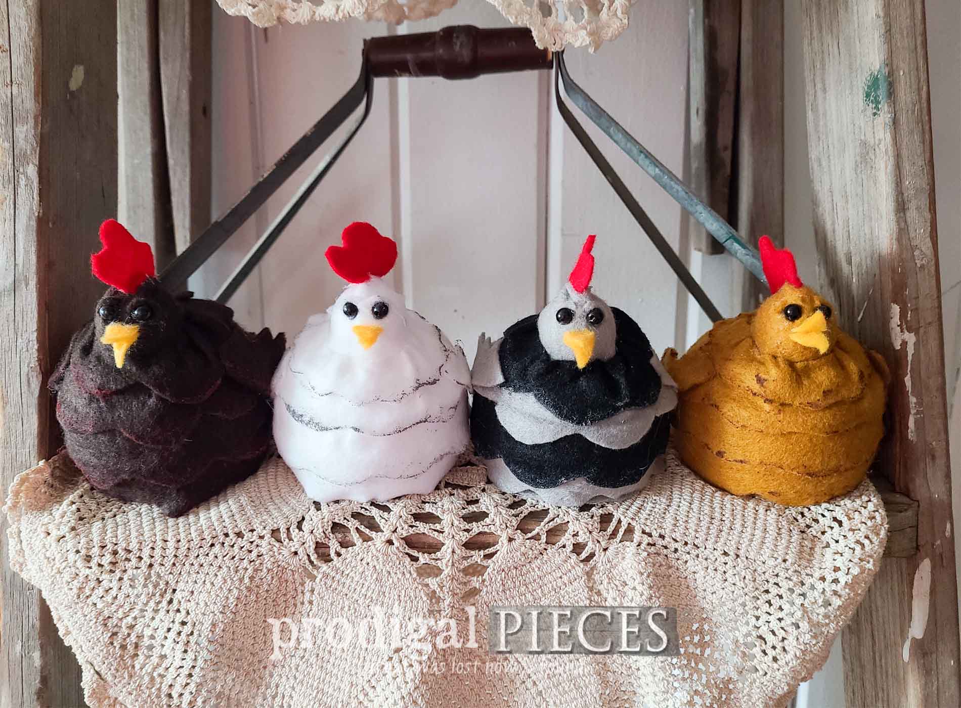 Featured DIY Felt Chicken Tutorial by Larissa of Prodigal Pieces | prodigalpieces.com #prodigalpieces