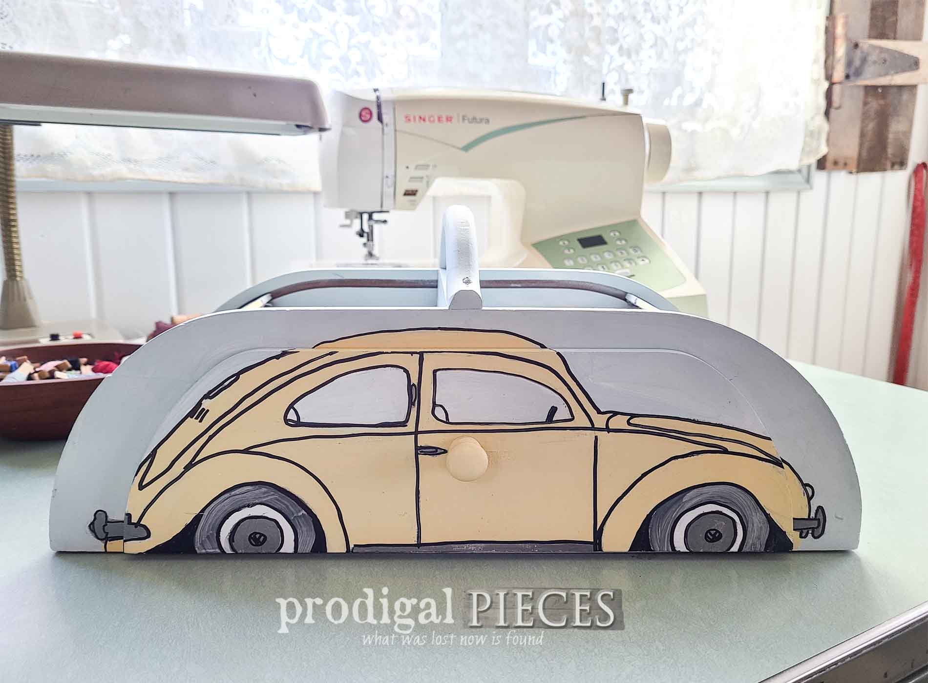 Featured DIY Sewing Box Makeover by Larissa of Prodigal Pieces | prodigalpieces.com #prodigalpieces