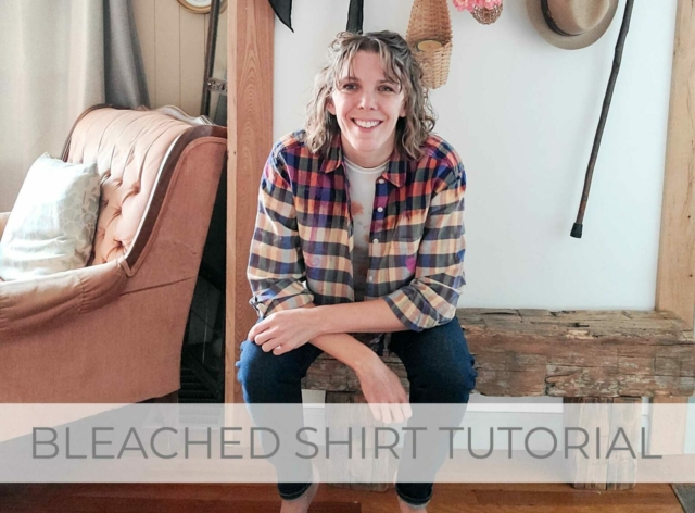 Showcase of Bleached Shirt Tutorial by Larissa of Prodigal Pieces | prodigalpieces.com #prodigalpieces