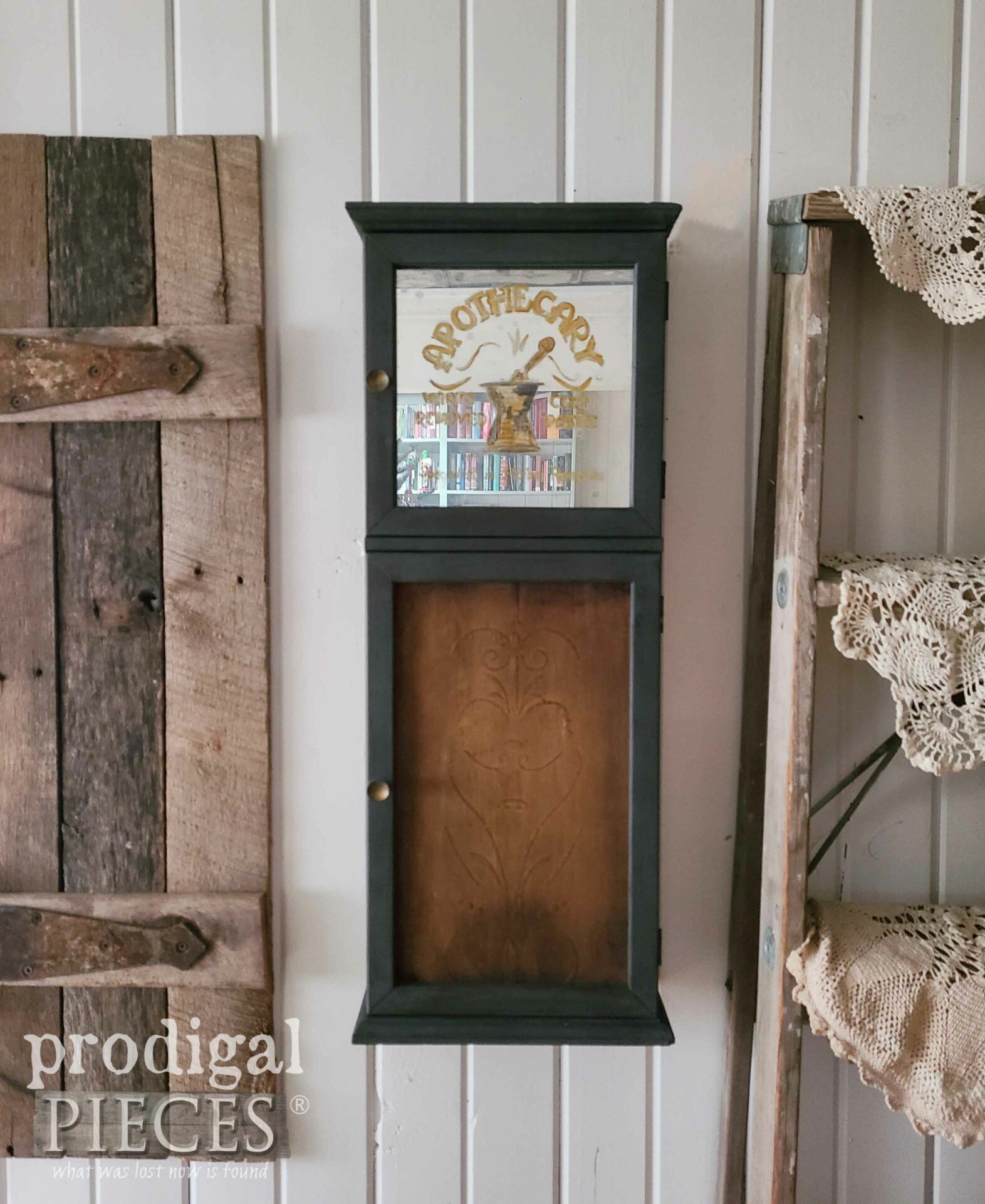 DIY Apothecary Wall Cabinet by Larissa of Prodigal Pieces | prodigalpieces.com #prodigalpieces
