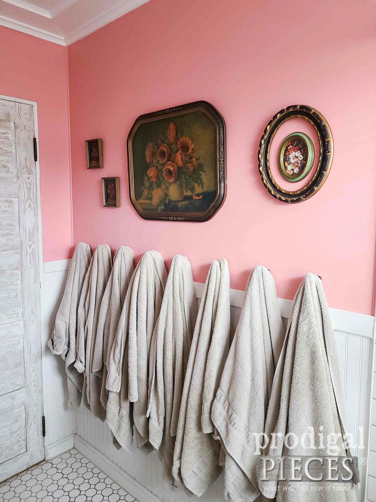 Pink Blush Bathroom Makeover by Larissa of Prodigal Pieces | prodigalpieces.com #prodigalpieces