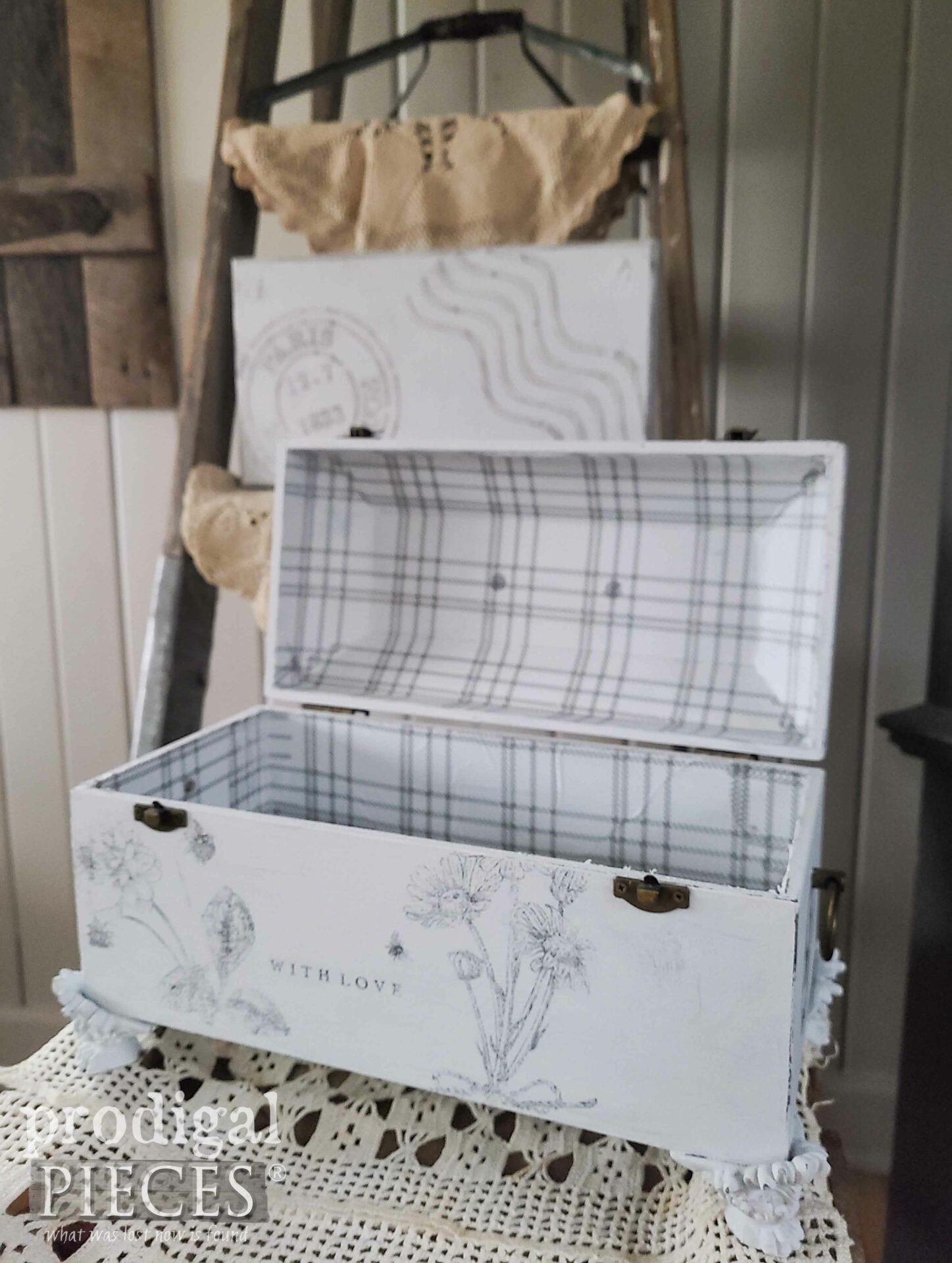 DIY Upcycled Decorative Box by Larissa of Prodigal Pieces | prodigalpieces.com #prodigalpieces