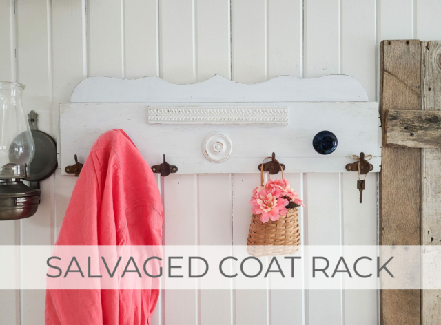 Showcase of Salvaged Coat Rack by Larissa of Prodigal Pieces | prodigalpieces.com #prodigalpieces
