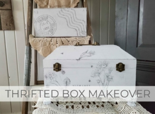 Showcase of Thrifted Box Makeover by Larissa of Prodigal Pieces | prodigalpieces.com #prodigalpieces