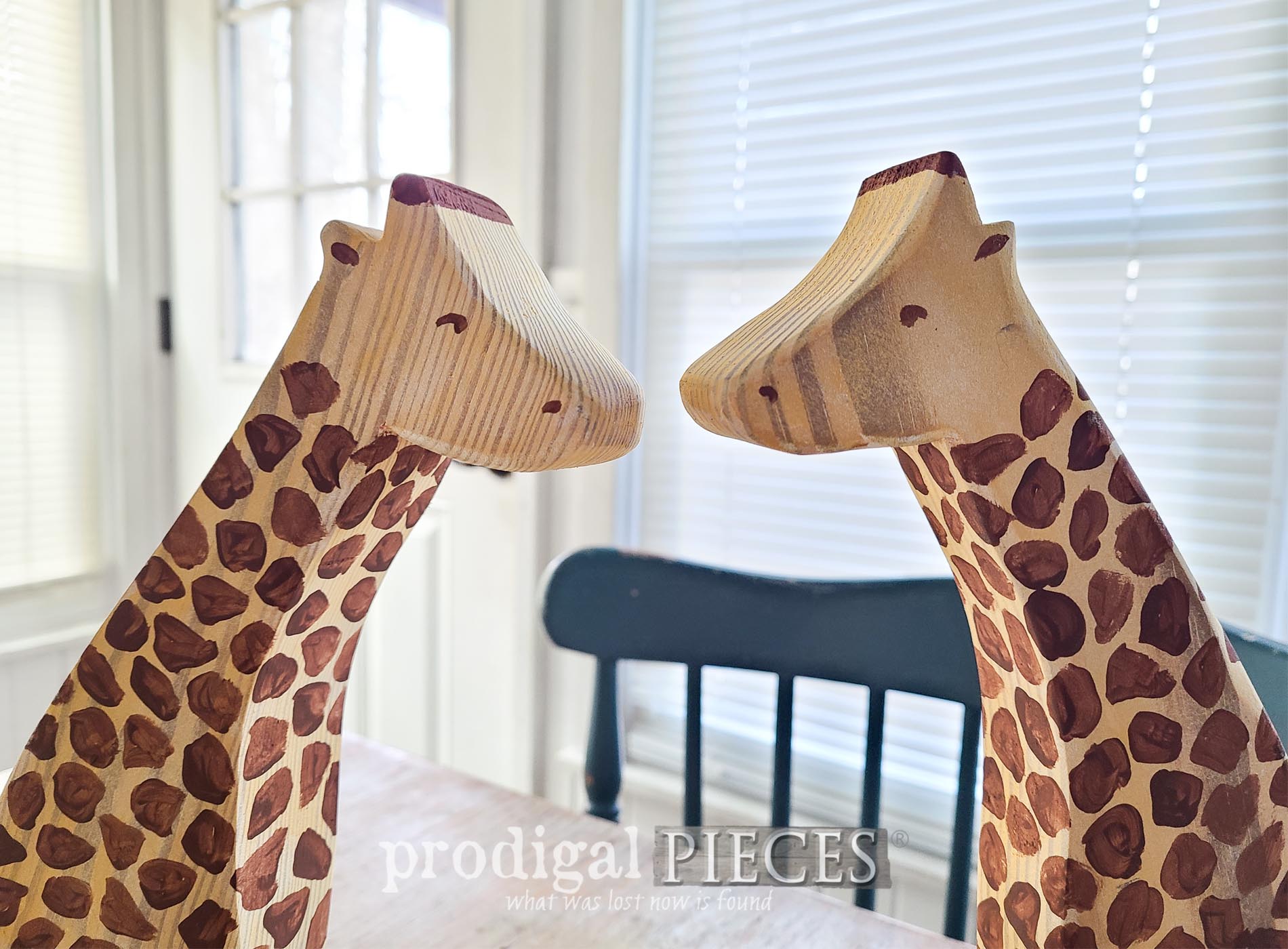 Featured Reclaimed Wooden Toys from Upcycled Side Table by Larissa of Prodigal Pieces | prodigalpieces.com #prodigalpieces