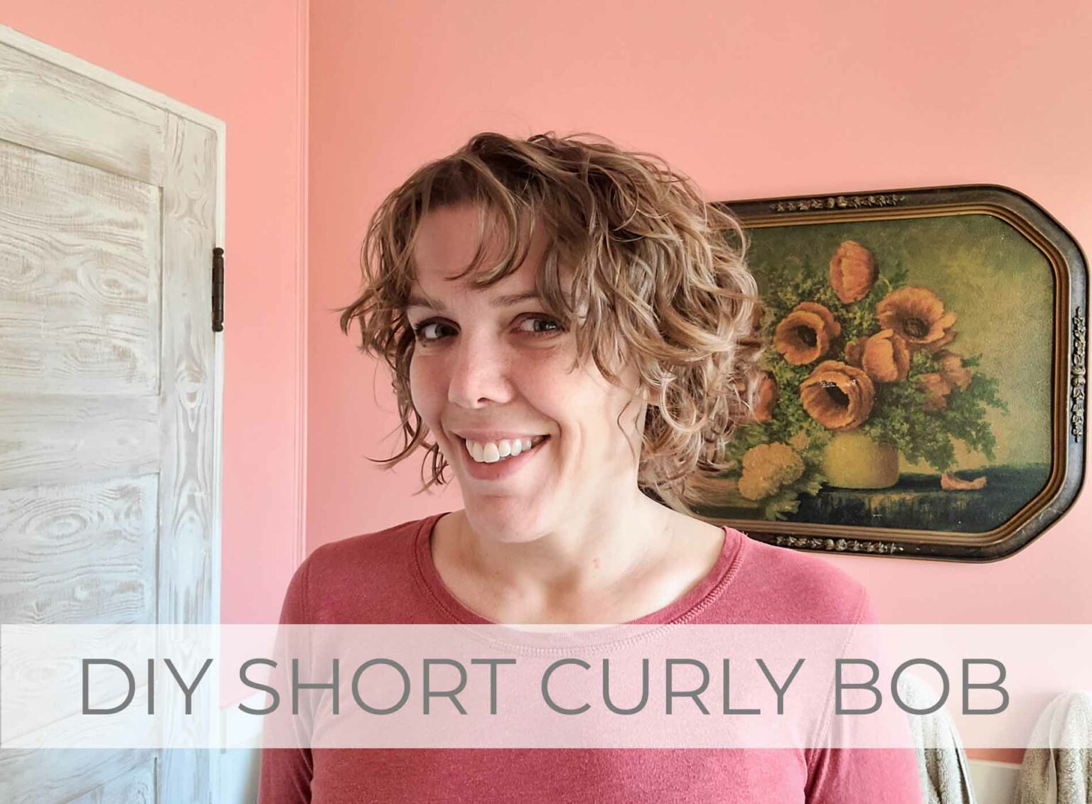 DIY Short Curly Bob Haircut by Prodigal Pieces | prodigalpieces.com #prodigalpieces