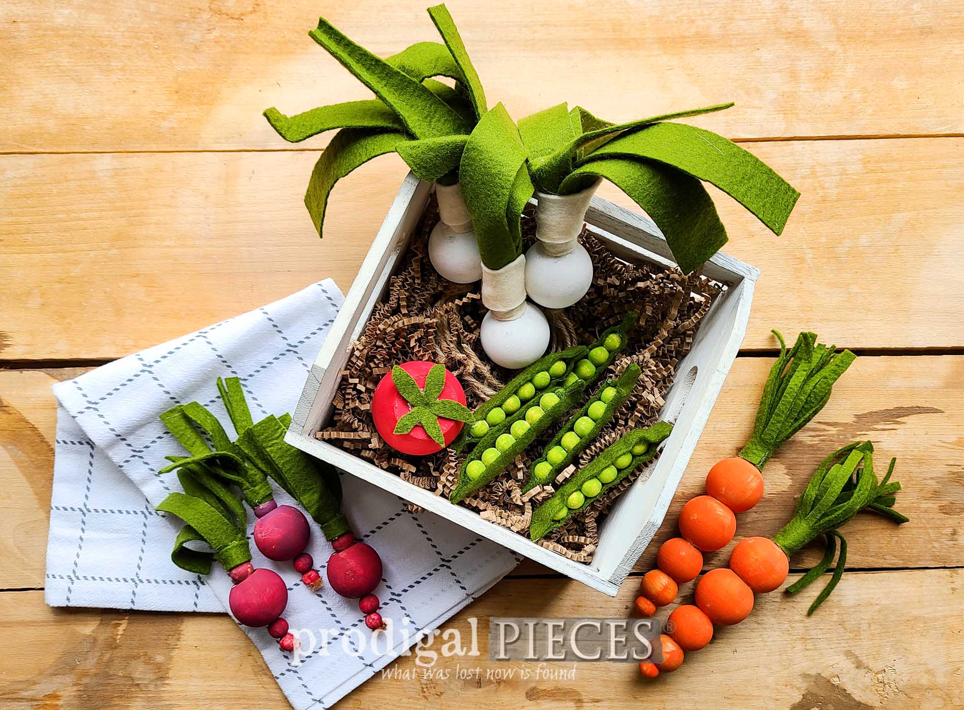 Featured Wooden Bead Vegetables DIY Tutorial by Larissa of Prodigal Pieces | prodgigalpieces.com #prodigalpieces