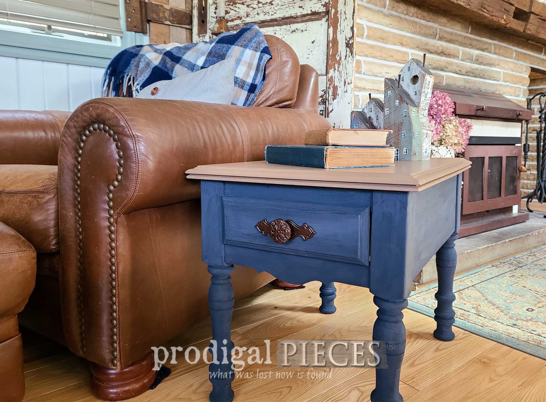 Featured Curbside Side Table Rescue by Larissa of Prodigal Pieces | prodigalpieces.com #prodigalpieces