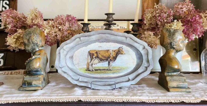 Farmhouse Platter Art DIY