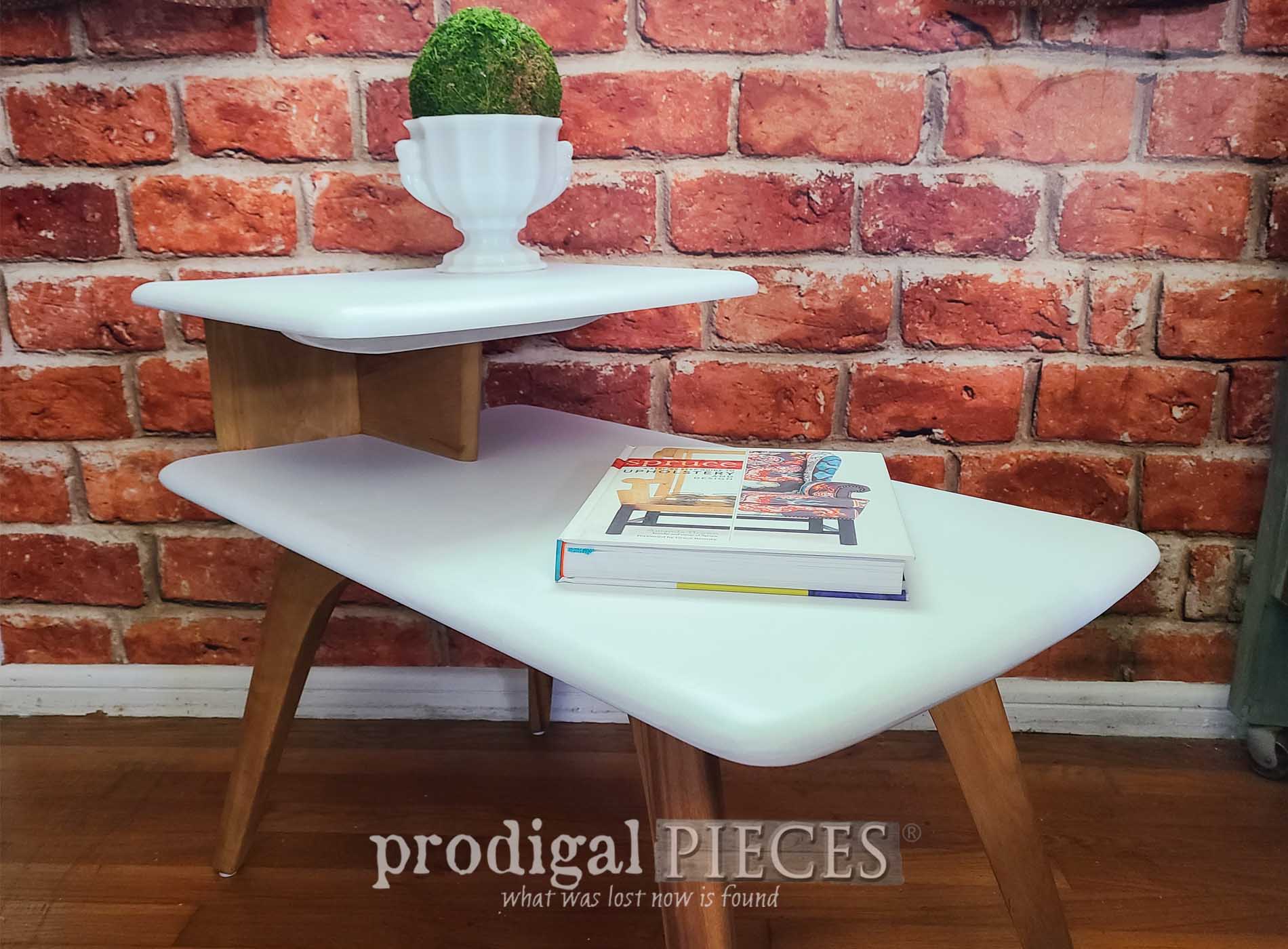 Featured Heywood Wakefield Side Table Rescue and Makeover by Larissa of Prodigal Pieces | prodigalpieces.com #prodigalpieces
