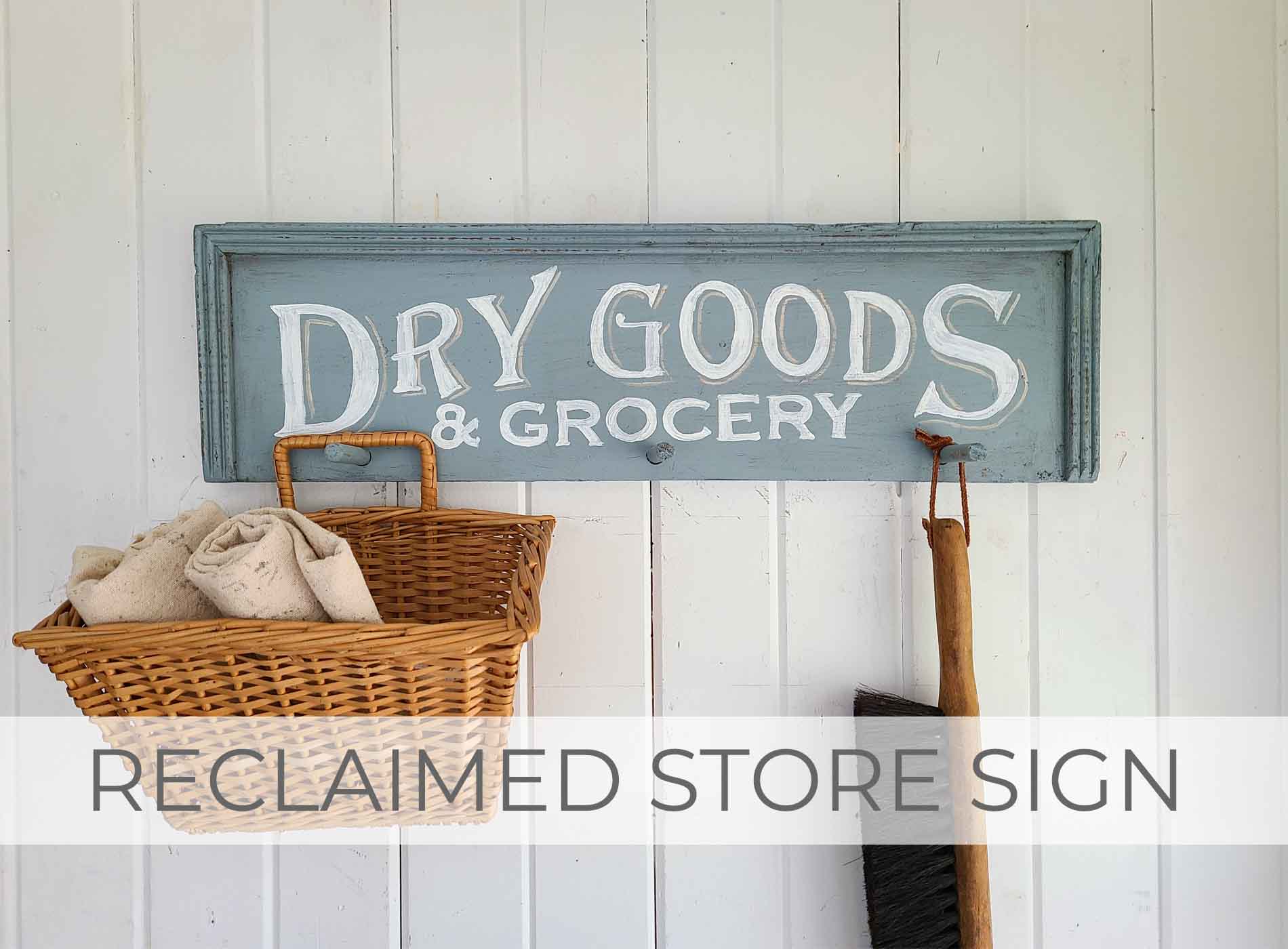 Showcase of DIY Reclaimed Store Sign by Larissa of Prodigal Pieces | prodigalpieces.com #prodigalpieces