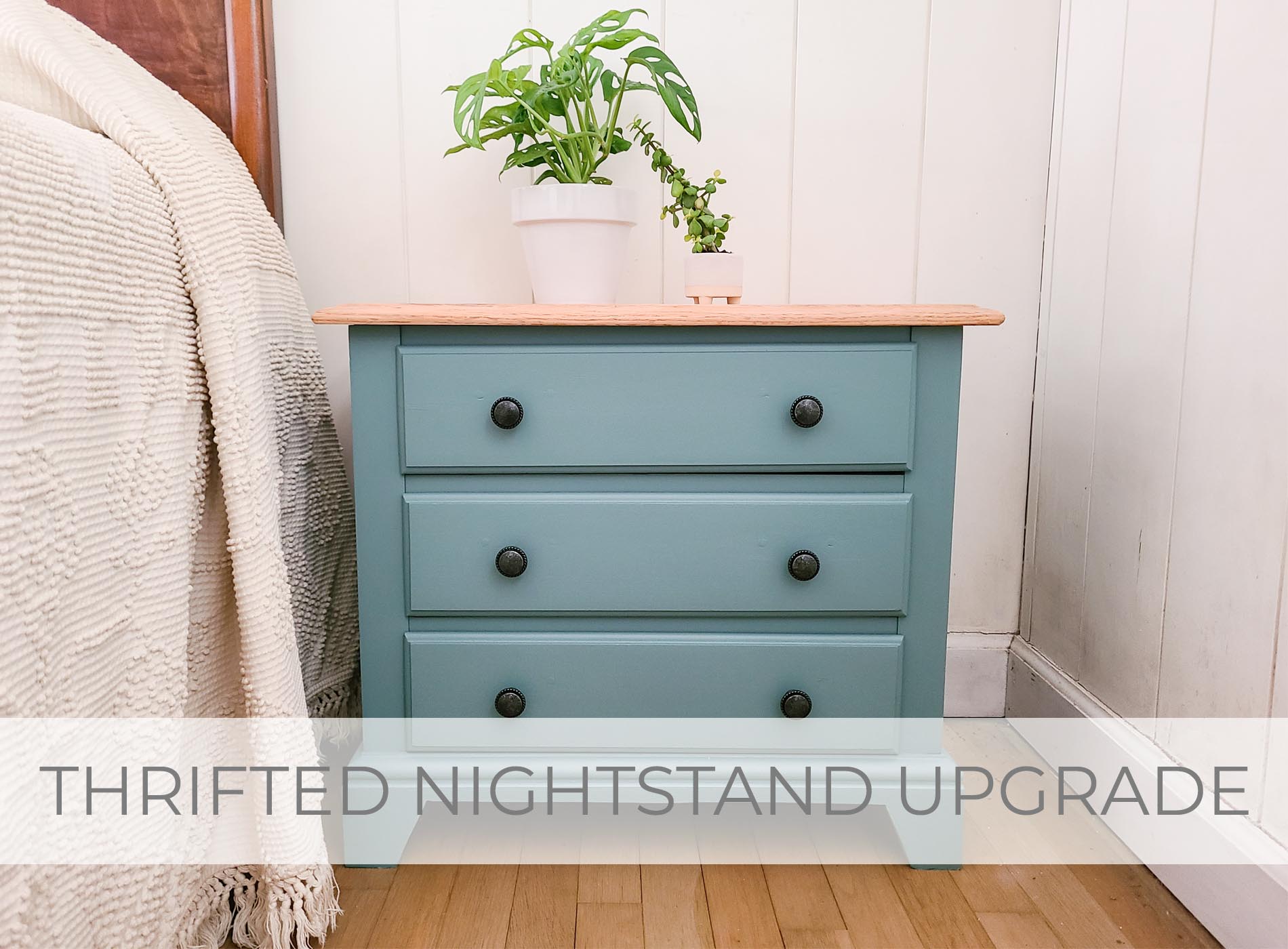 Showcase of Thrifted Nightstand Upgrade by Larissa of Prodigal Pieces | prodigalpieces.com #prodigalpieces