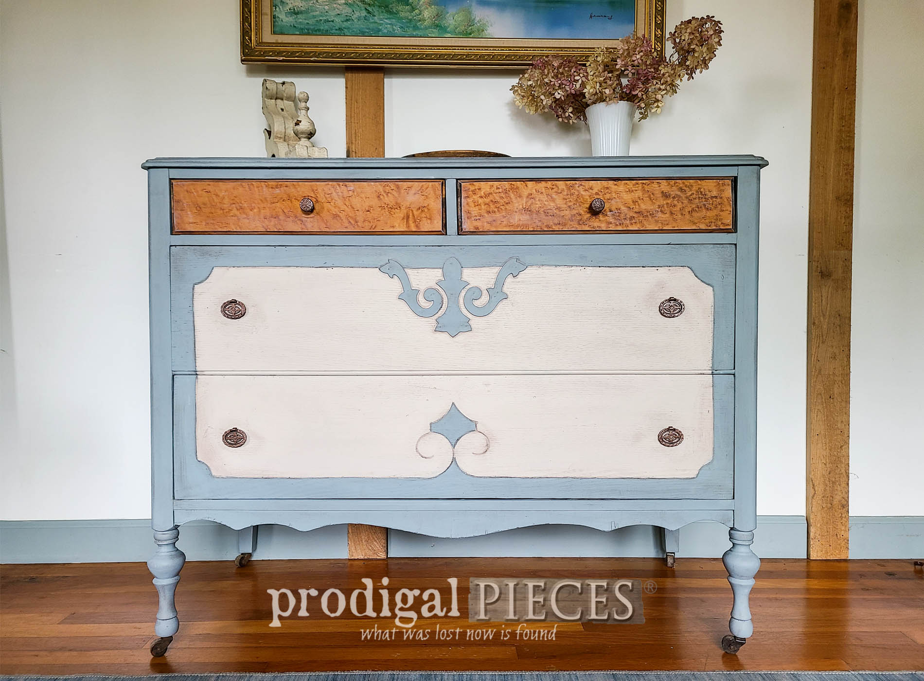 Featured Antique Dresser Revival by Larissa of Prodigal Pieces | prodigalpieces.com #prodigalpieces