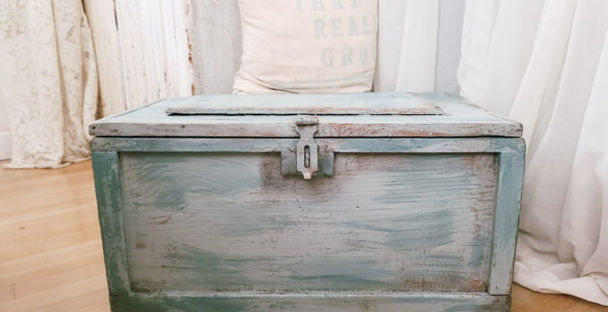 Antique Tool Chest Revived