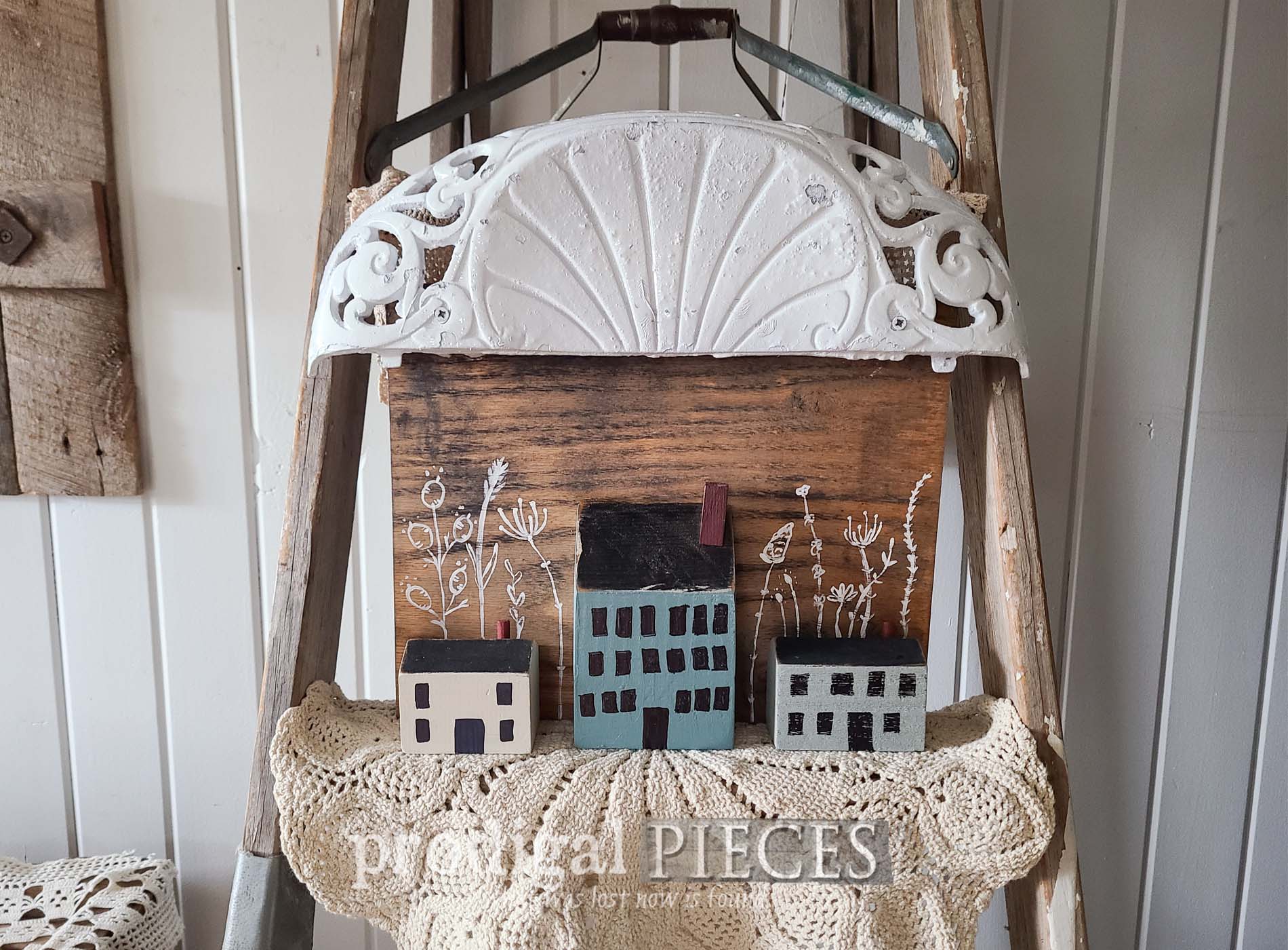 Featured Upcycled Cast Iron Sign by Larissa of Prodigal Pieces | prodigalpices.com #prodigalpieces