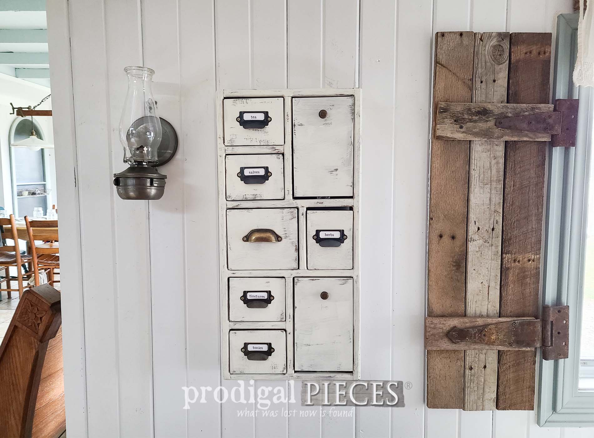 Featured DIY Apothecary Cabinet from Thrifted Shelf by Larissa of Prodigal Pieces | prodigalpieces.com #prodigalpieces