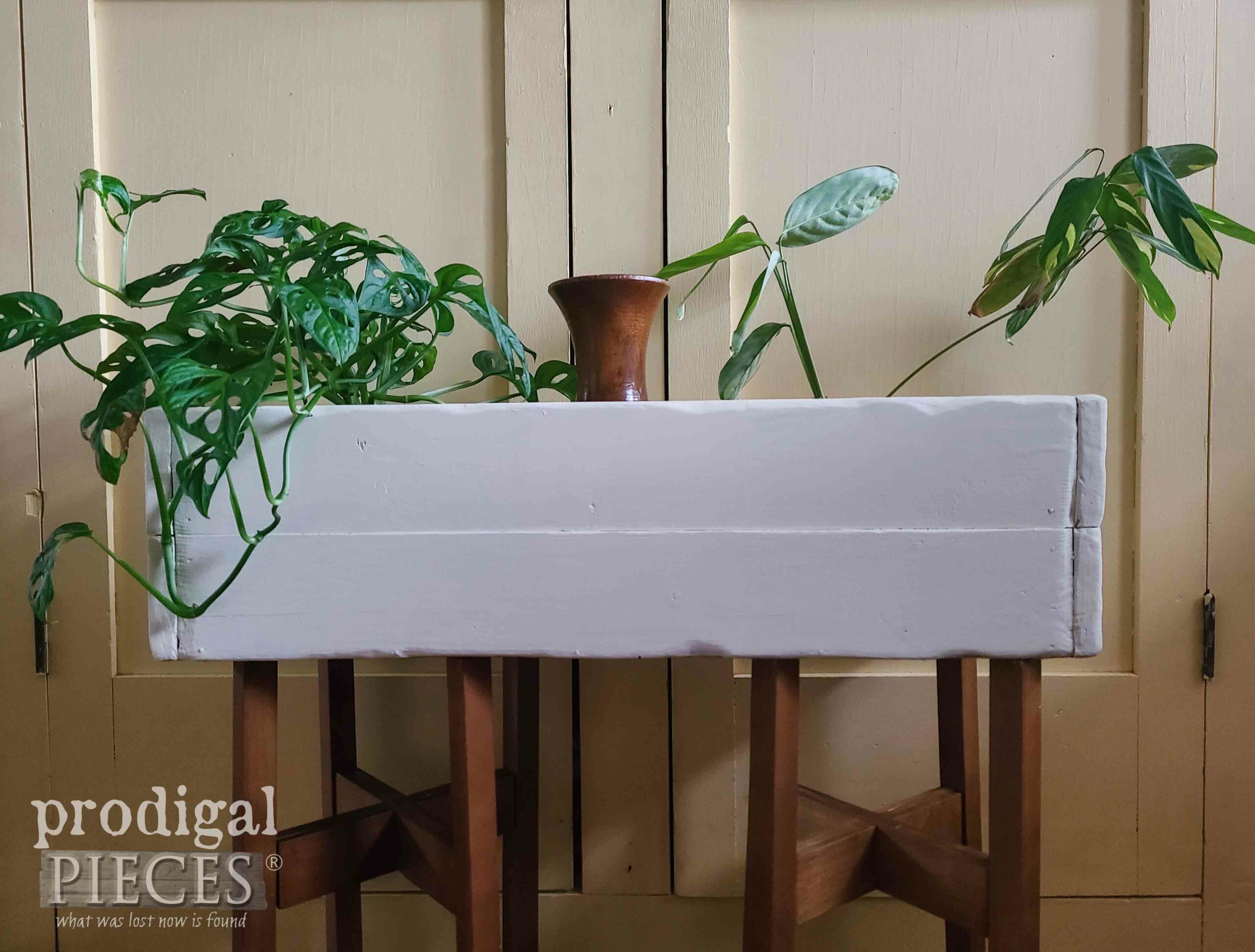 Upcycled Plant Stand by Larissa of Prodigal Pieces | prodigalpieces.com #prodigalpieces Upcycled Plant Stand by Larissa of Prodigal Pieces | prodigalpieces.com #prodigalpieces