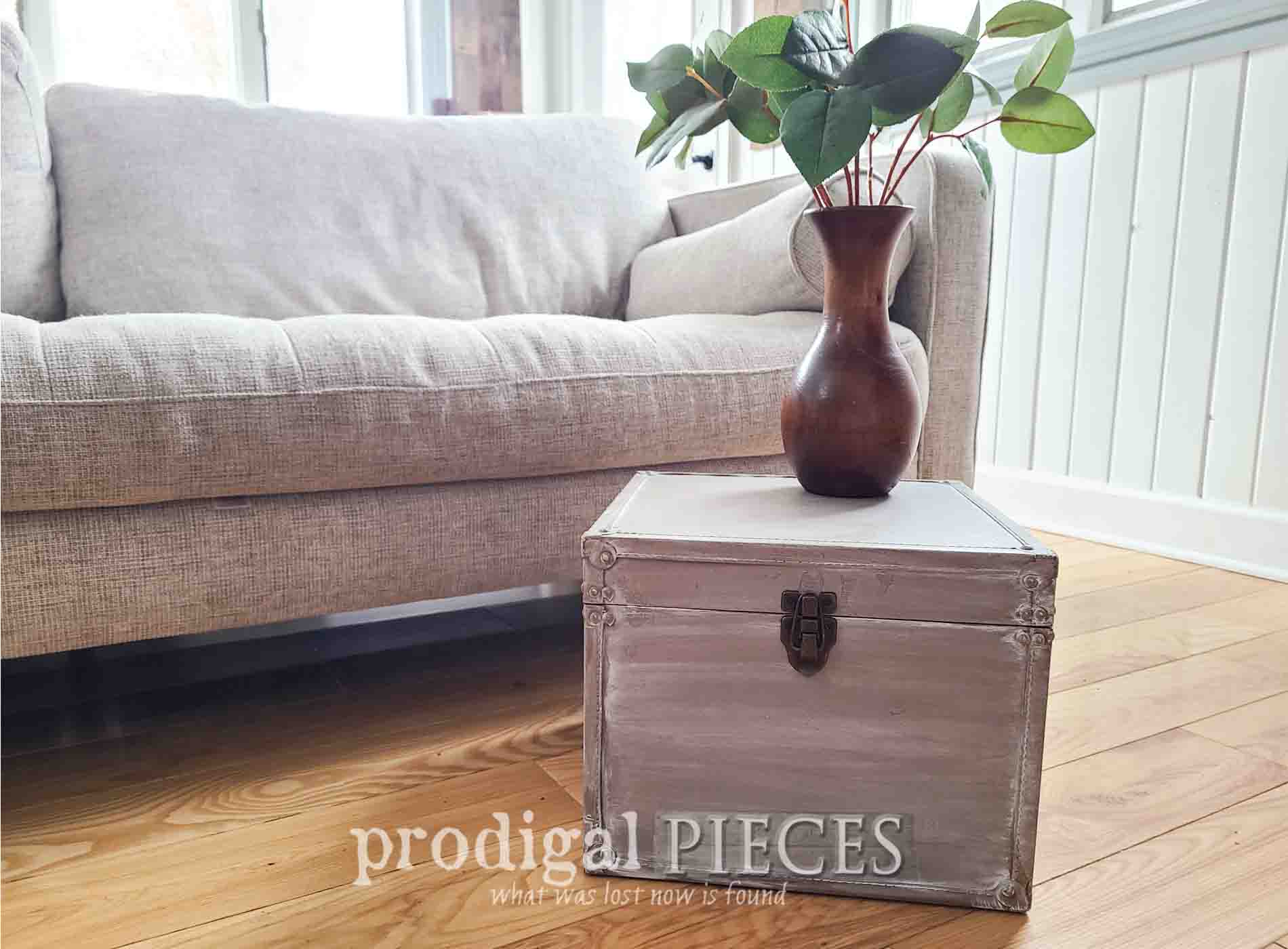 Featured Thrifted Storage Box Makeover by Larissa of Prodigal Pieces | prodigalpieces.com #prodigalpieces