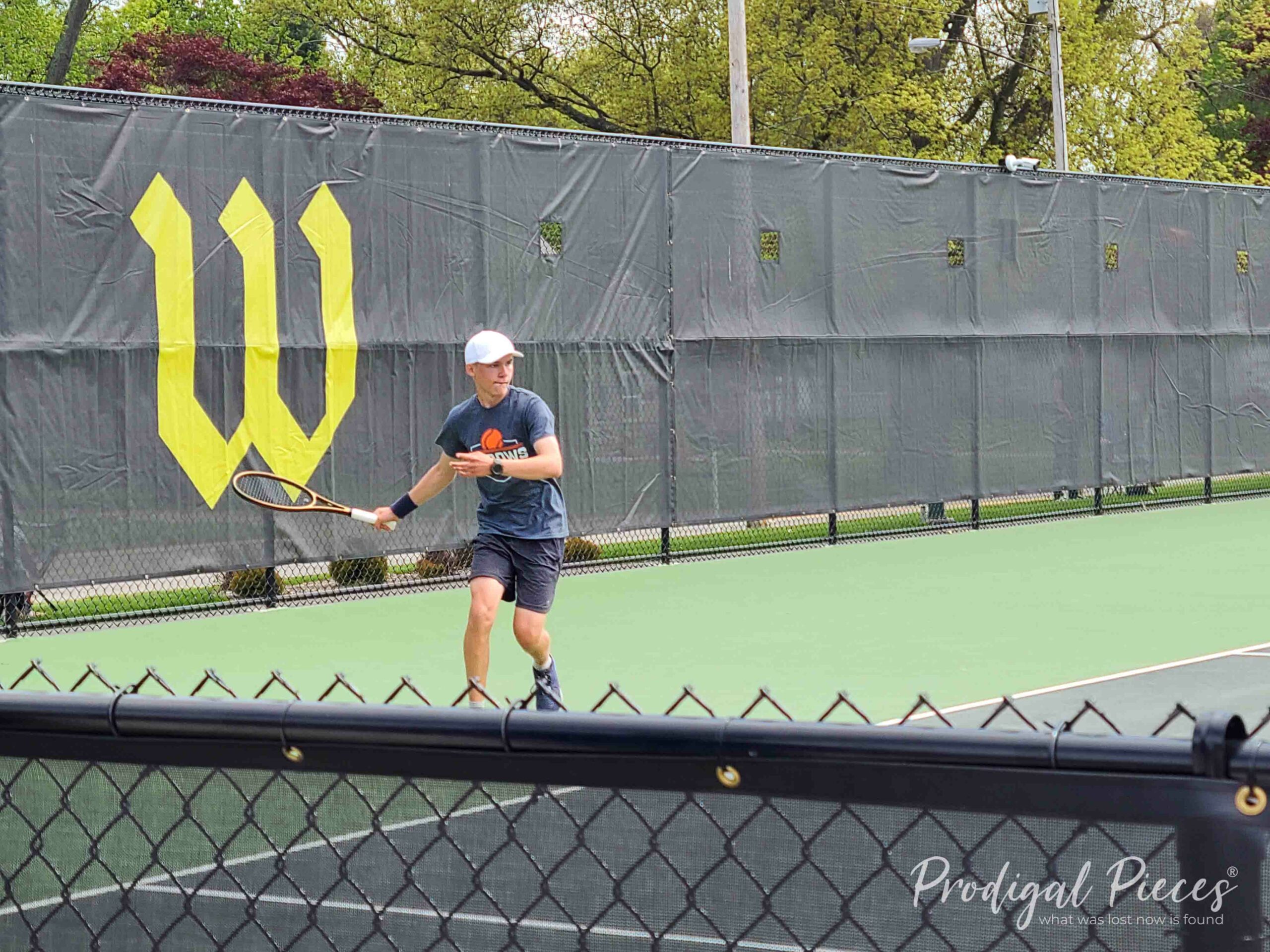 Oscar Playing Tennis | prodigalpieces.com #prodigalpeices Oscar Playing Tennis | prodigalpieces.com #prodigalpeices