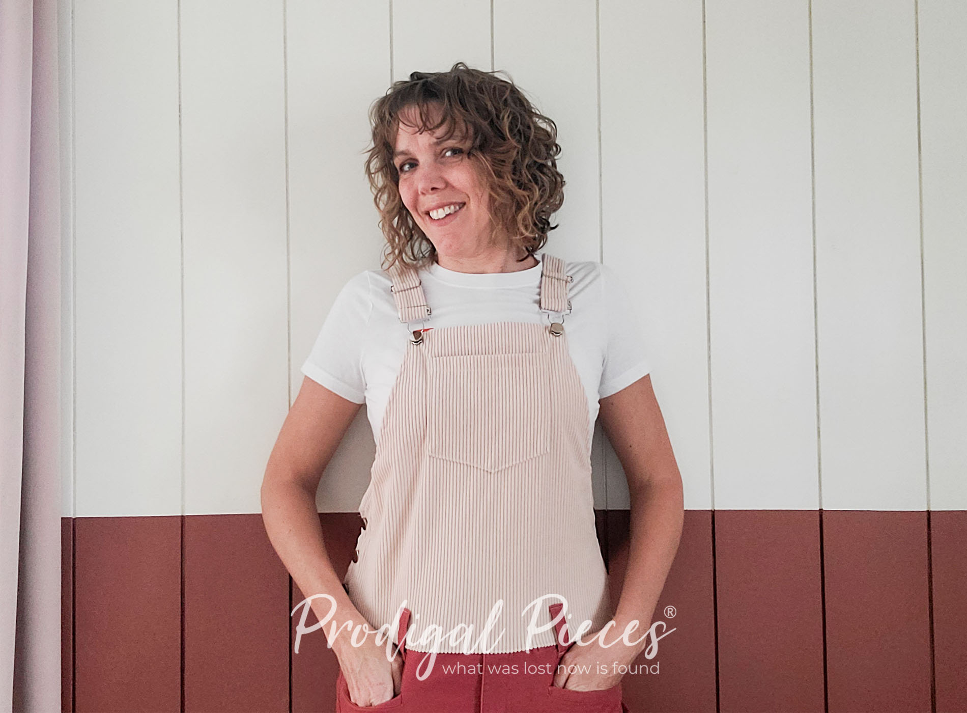 Featured Refashioned Bib Overalls Vlog by Larissa of Prodigal Pieces | prodigalpieces.com #prodigalpieces
