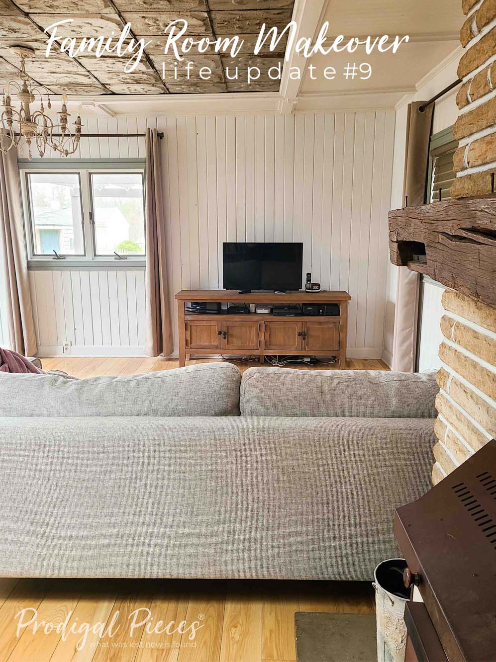 Family Room Makeover and Life Update #9 by Larissa of Prodigal Pieces | prodigalpieces.com #prodigalpieces