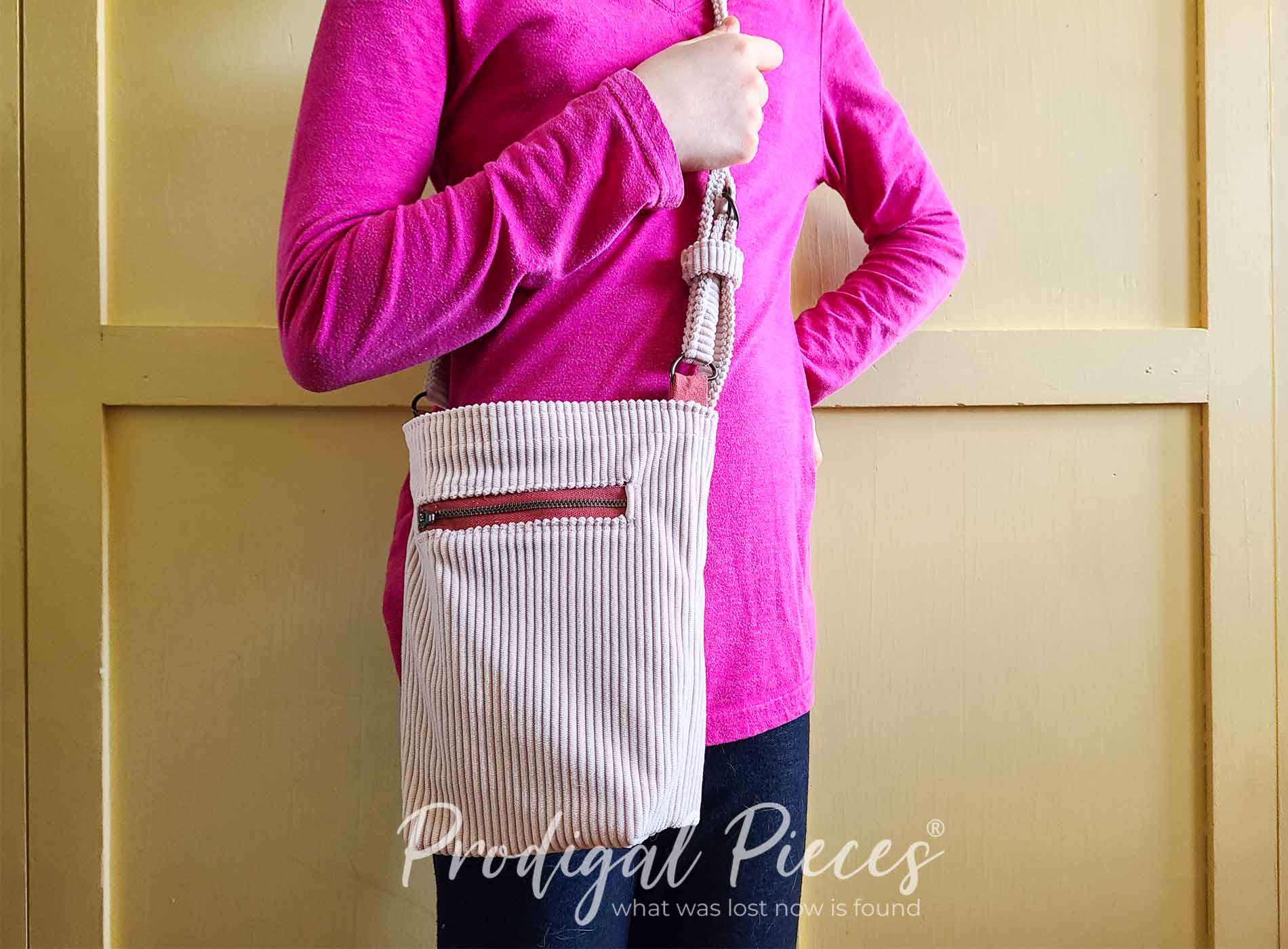 Featured DIY Crossbody Bag from Refashioned Corduroy by Larissa of Prodigal Pieces | prodigalpieces.com #prodigalpieces