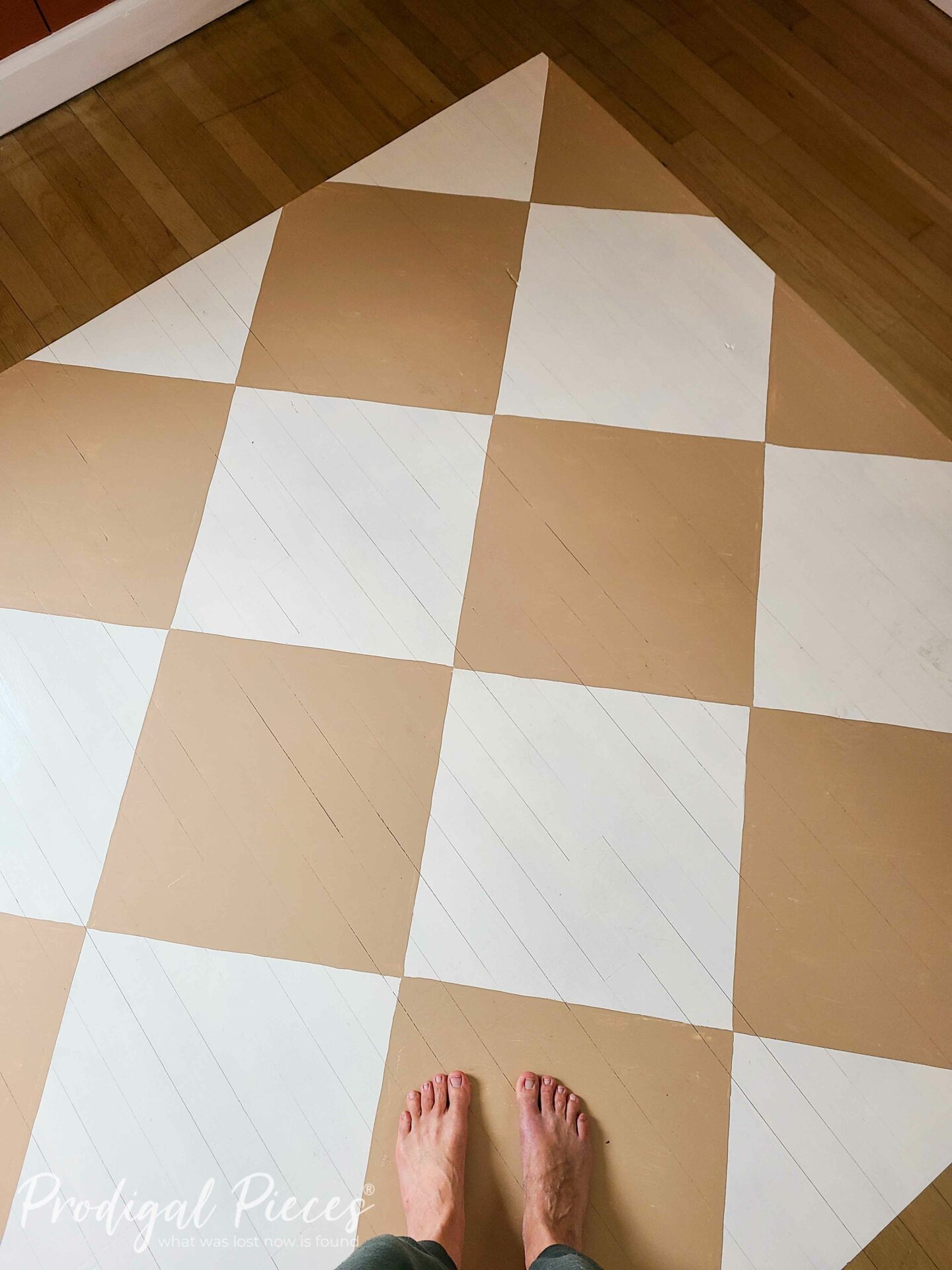 DIY Painted Rug Scaled | prodigalpieces.com #prodigalpieces DIY Painted Rug Scaled | prodigalpieces.com #prodigalpieces
