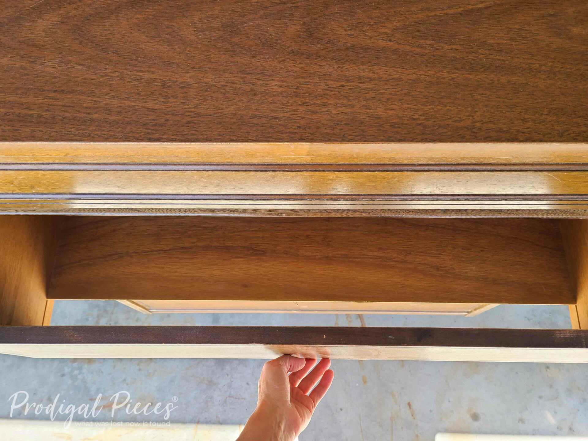 Chest of Drawers Bottom Damage | prodigalpieces.com #prodigalpieces Chest of Drawers Bottom Damage | prodigalpieces.com #prodigalpieces