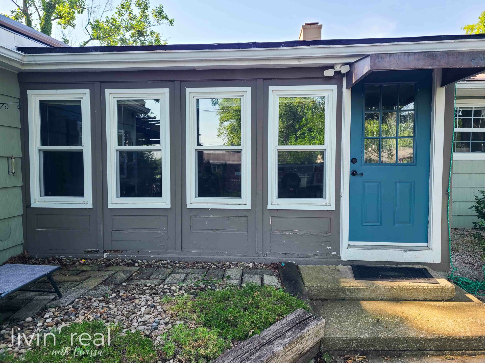 Back View of Dining Area Siding Rot | livinrealwithlarissa.com #livinrealwithlarissa Back View of Dining Area Siding Rot | livinrealwithlarissa.com #livinrealwithlarissa