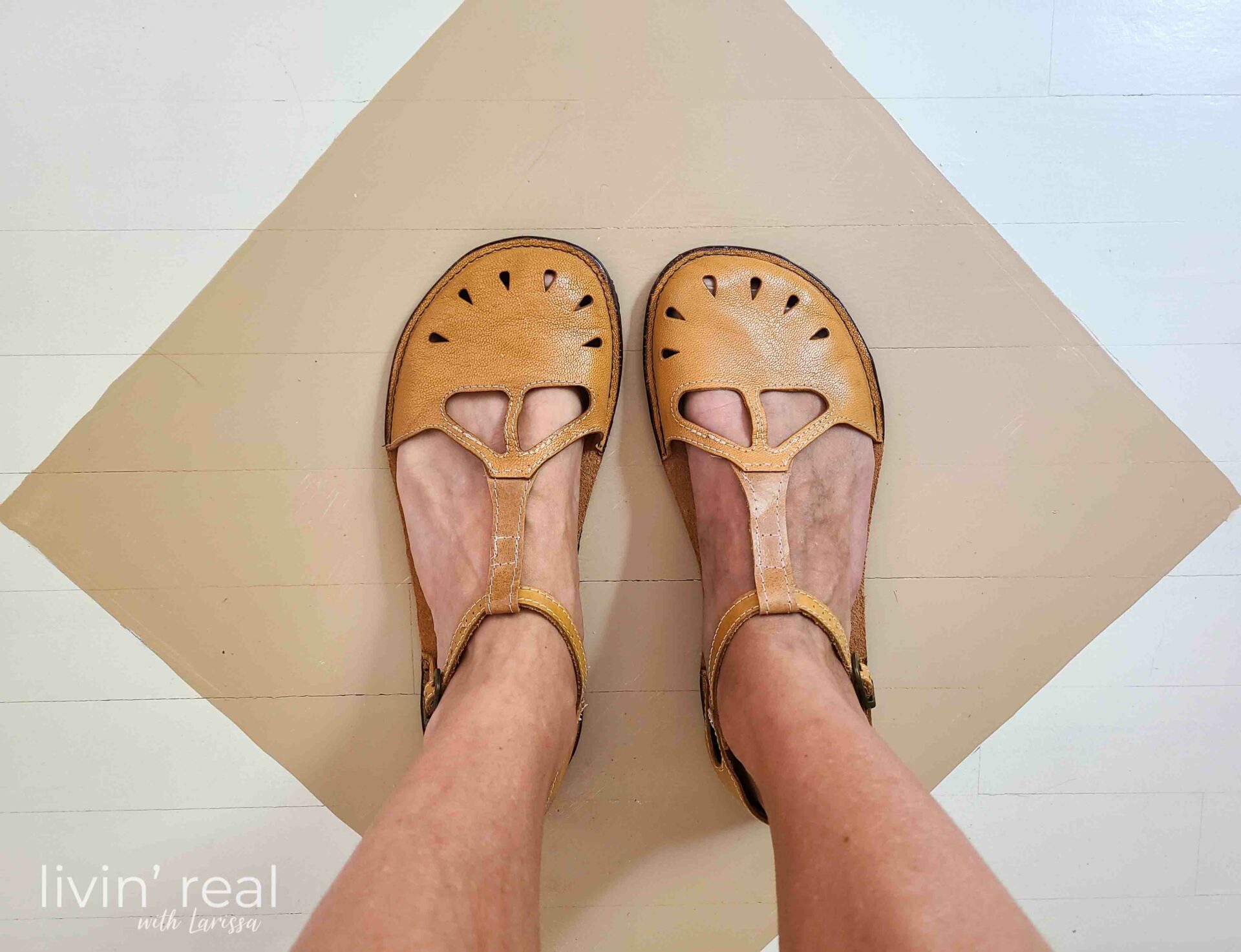 Leather Repair of Barefoot GeaSoles Sandals by Livin' Real with Larissa | livinrealwithlarissa.com #livinrealwithlarissa Leather Repair of Barefoot GeaSoles Sandals by Livin' Real with Larissa | livinrealwithlarissa.com #livinrealwithlarissa