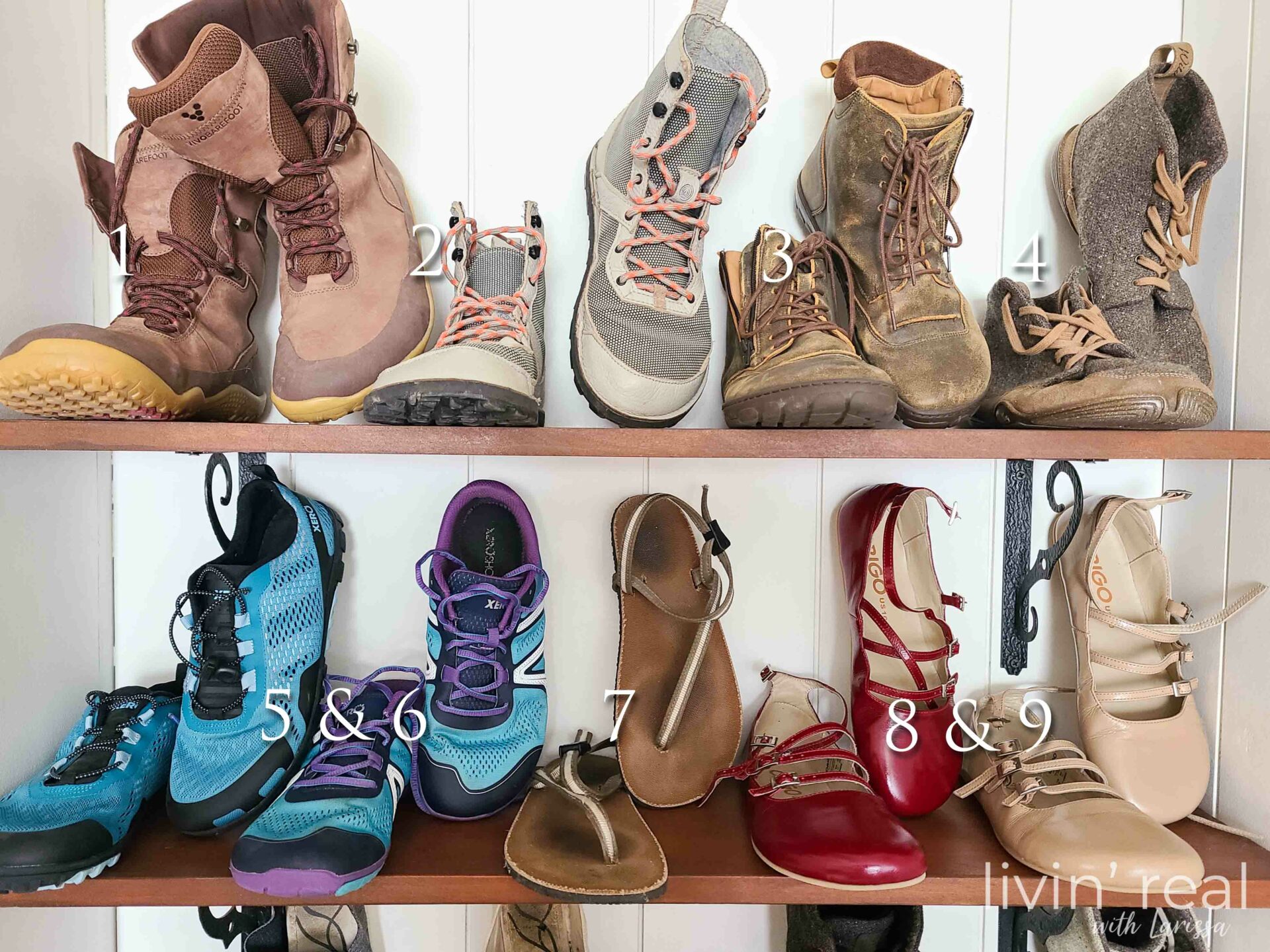 Top Row of Barefoot Shoes | Vivo, GeaSoles, Zaqq, Wilding, Xero, and Origo | livinrealwithlarissa.com #livinrealwithlarissa Top Row of Barefoot Shoes | Vivo, Softstar, Zaqq, Wilding, Xero, EarthRunners and Origo | livinrealwithlarissa.com #livinrealwithlarissa