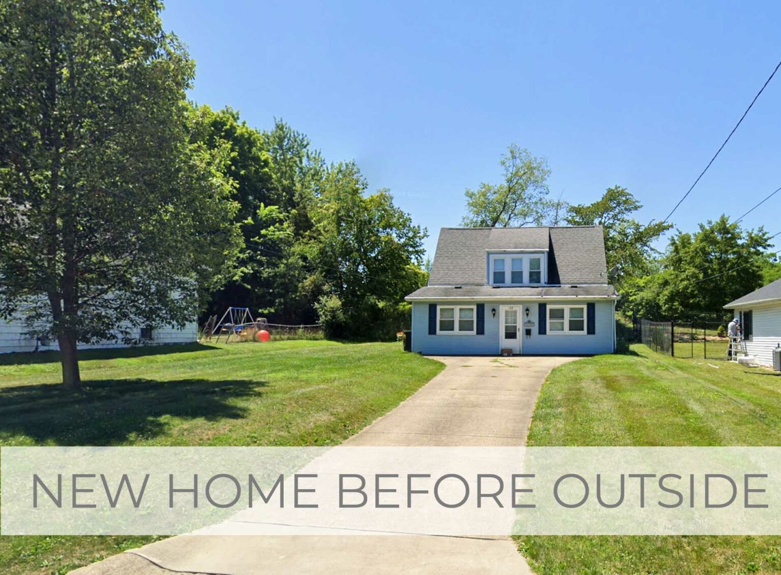 Showcase of New Home Before Outside Tour by Livin' Real with Larissa | livinrealwithlarissa.com #livinrealwithlarissa