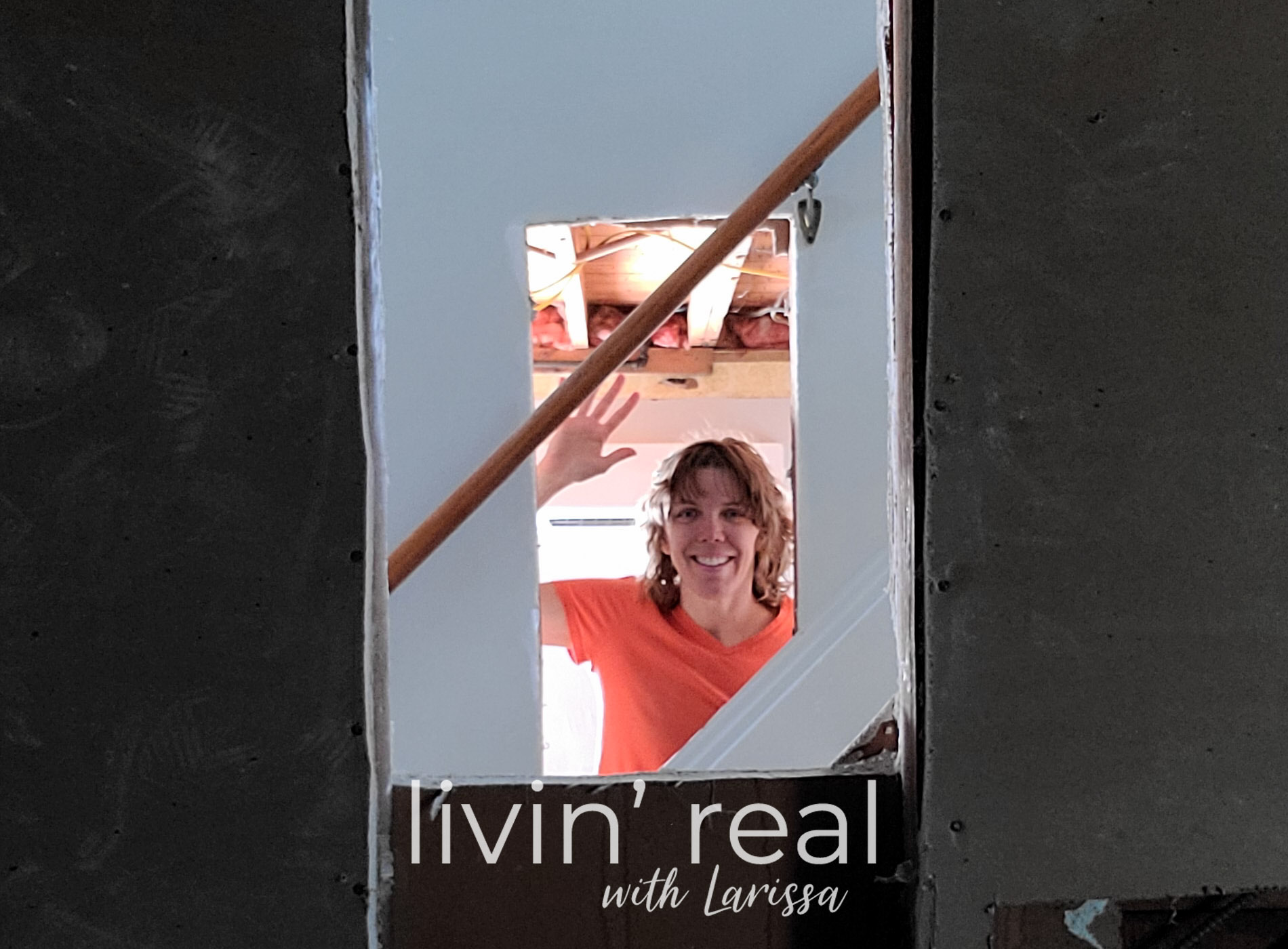 Featured Open Staircase DIY Remodel by Livin' Real with Larissa | livinrealwithlarissa.com #livinrealwithlarissa