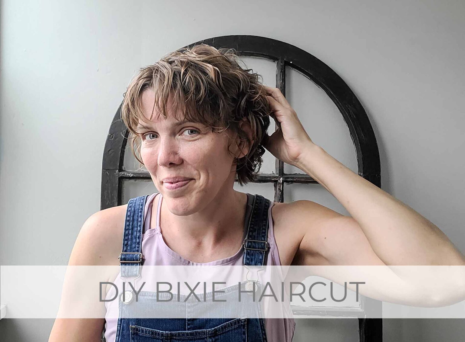 Showcase of DIY Bixie Haircut by Livin' Real with Larissa | livinrealwithlarissa.com #livinrealwithlarissa